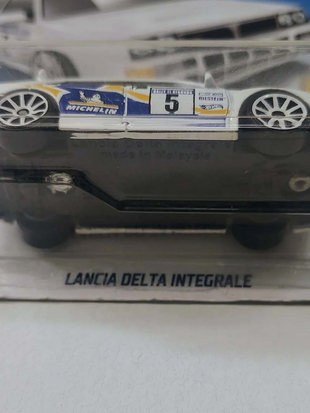 Lancia Delta Integrale Hot Wheels Baja Blazers 6/10 White Rally Diecast